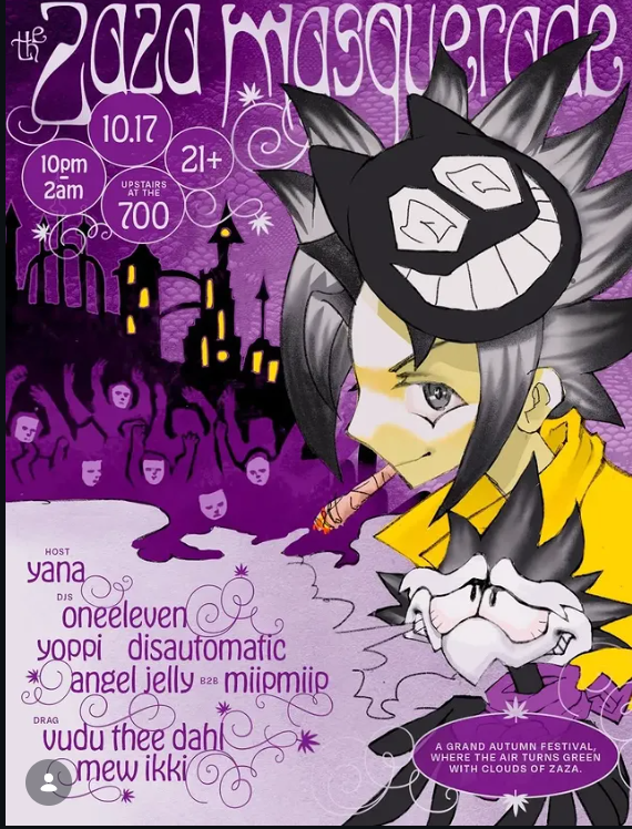 ‘Zaza Masquerade’